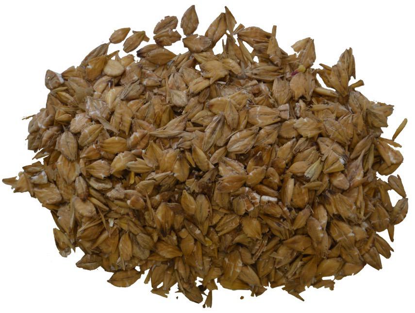 Gerste g e w a l z t